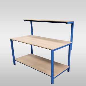 Packing Bench with Upper Shelf and Lower Shelf – 1500mm x 750mm